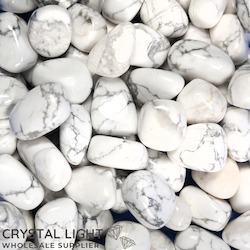 Tumbles by Weight: Howlite Tumble