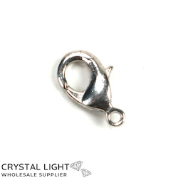 Lobster Clasps: Silver Lobster Clasp /12mm