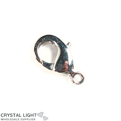 Lobster Clasps: Silver Lobster Clasp /15mm