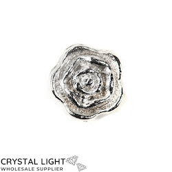 Spacer: Silver Flower Spacer /20pc