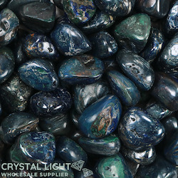 Tumbles by Weight: Azurite Tumble