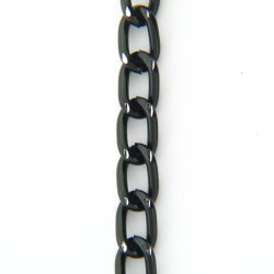 Chain: Black Chain 8x5mm