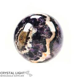 Spheres: Chevron Amethyst Sphere /70mm