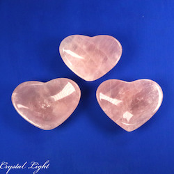 Bowls, Plates & Dishes: Rose Quartz Heart Dish