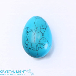 Eggs: Blue Howlite Egg