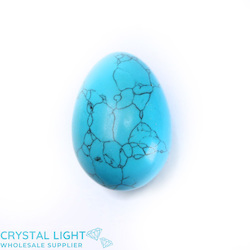 Eggs: Blue Howlite Egg