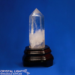 Single Point Listings: Clear Quartz Point on Stand