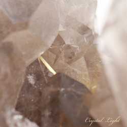 Clusters: Smokey Rutilated Quartz Cluster