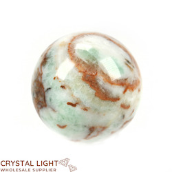 Spheres: Pistachio Calcite Sphere /55mm