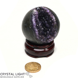 Auctions: Amethyst Geode Sphere /64mm