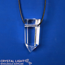 Necklaces: Clear Quartz Point Necklace