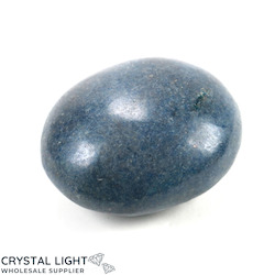 Soapstones & Palmstones Single Listings: Blue Quartz Palmstone