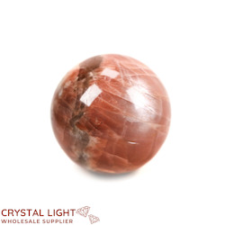 Spheres: Peach Moonstone Sphere /38mm