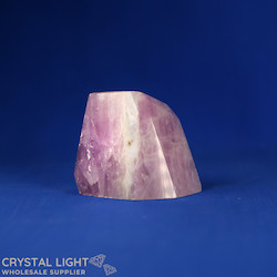 Faceted Shapes: Polished Kunzite