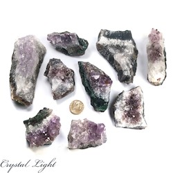 Auctions: Mixed Amethyst Druse Piece Lot