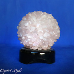 Auctions: Rose Quartz Tumble Lamp