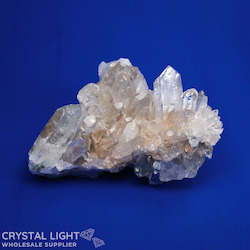 Clusters: Quartz Cluster with Lodolite