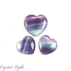 Hearts: Fluorite Mini Heart Lot