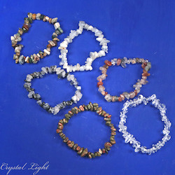 Chip Bead Bracelets: Mixed Chip Bracelet Lot