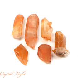 Natural Point Lots: Tangerine Quartz Point Lot