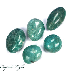 Tumble Lots: Green Amazonite Palmstone Lot