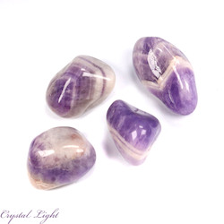 Tumble Lots: Chevron Amethyst Tumble Lot