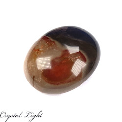 Soapstones & Palmstones Single Listings: Polychrome Jasper Palmstone