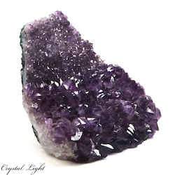 Single Druse Pieces: Amethyst Druse Cut Base