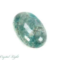 Soapstones & Palmstones Single Listings: Green Amazonite Palmstone