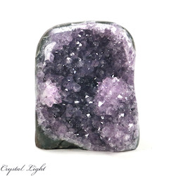 Single Druse Pieces: Amethyst Cut Base Druse