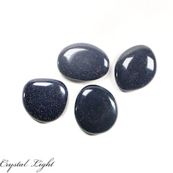 Flatstone Individuals and Lots: Blue Goldstone Flatstone Lot