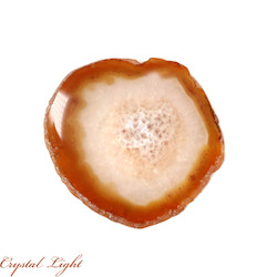 Slices: Natural Agate Slice (Single)