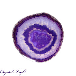 Slices: Purple Agate Slice (Single)