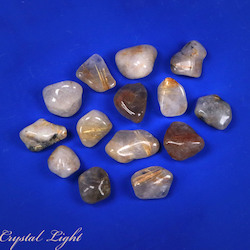 Tumble Lots: Rutilated Quartz Tumble Lot