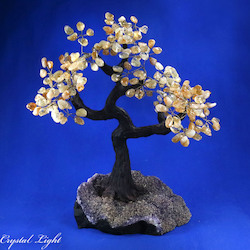 Large/Extra Large Trees: Citrine Druse Tree