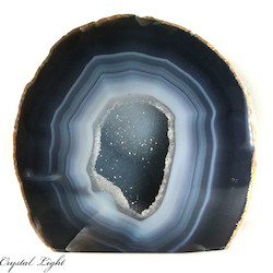 Agate Geodes: Agate Geode Cut Base Large