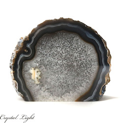 Agate Geodes: Agate Geode Cut Base Large