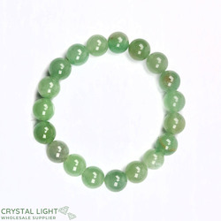 10mm Round Bead Bracelets: Green Aventurine Bracelet 10mm