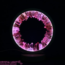 Portal Lamps: Aura Quartz Portal Lamp - Pink