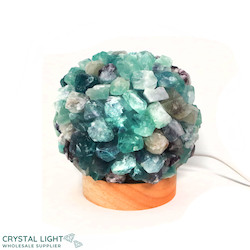 Sphere Lamps: LED Ball Lamp - Fluorite