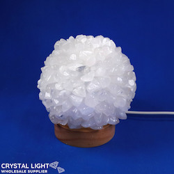 Sphere Lamps: LED Ball Lamp - Quartz