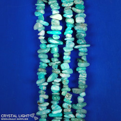 Chip Beads: Green Amazonite Chip Beads