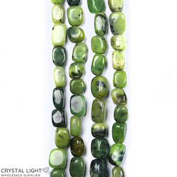 Tumble Beads: BC Jade Tumble Beads