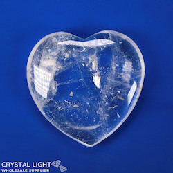 Hearts: Clear Quartz Heart