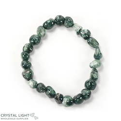 Tumble Bead Bracelets: Seraphinite Tumble Bracelet