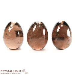 Eggs: Smokey Quartz Yoni Egg 50mm