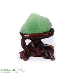 Display Pieces on Stand: Green Fluorite on Stand