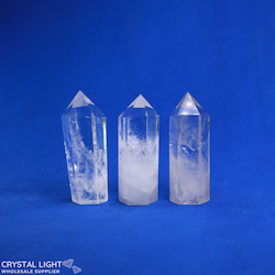 Polished Points By Quantity: Clear Quartz Point