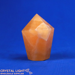 Single Point Listings: Orange Calcite Point