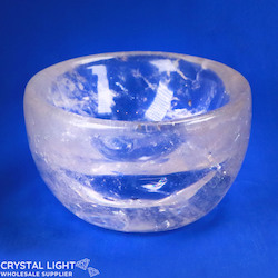 Bowls, Plates & Dishes: Clear Quartz Bowl